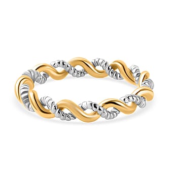 https://tjcuk.sirv.com/Products/36/7/3672354/WEBEX--Platinum-and-Yellow-Gold-Overlay-Sterling-Silver-Twisted-Band-R_3672354.jpg?w=342&h=342