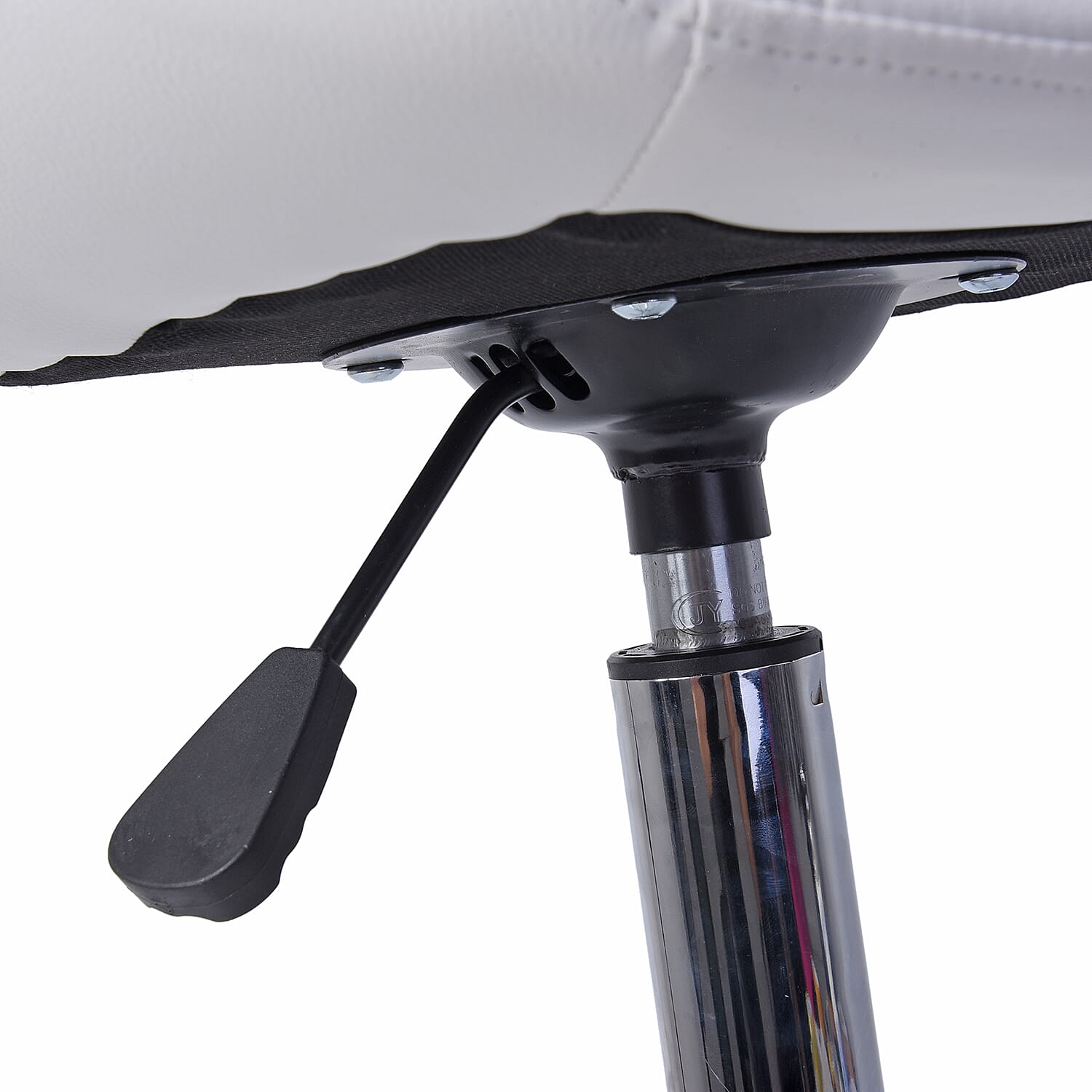 Office Desk Chair with 360 Degree Swivel & Adjustable Height - (Size W50xH50xL77cm) White