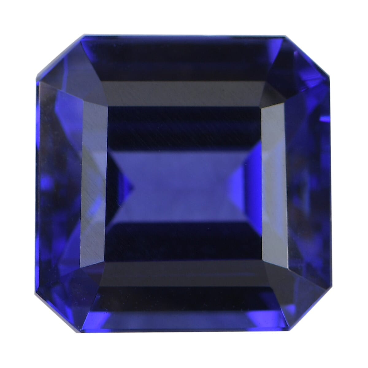 AAAA Tanzanite Octagon Free Faceted (10.89x10.87x7.90) 9.24 Cts