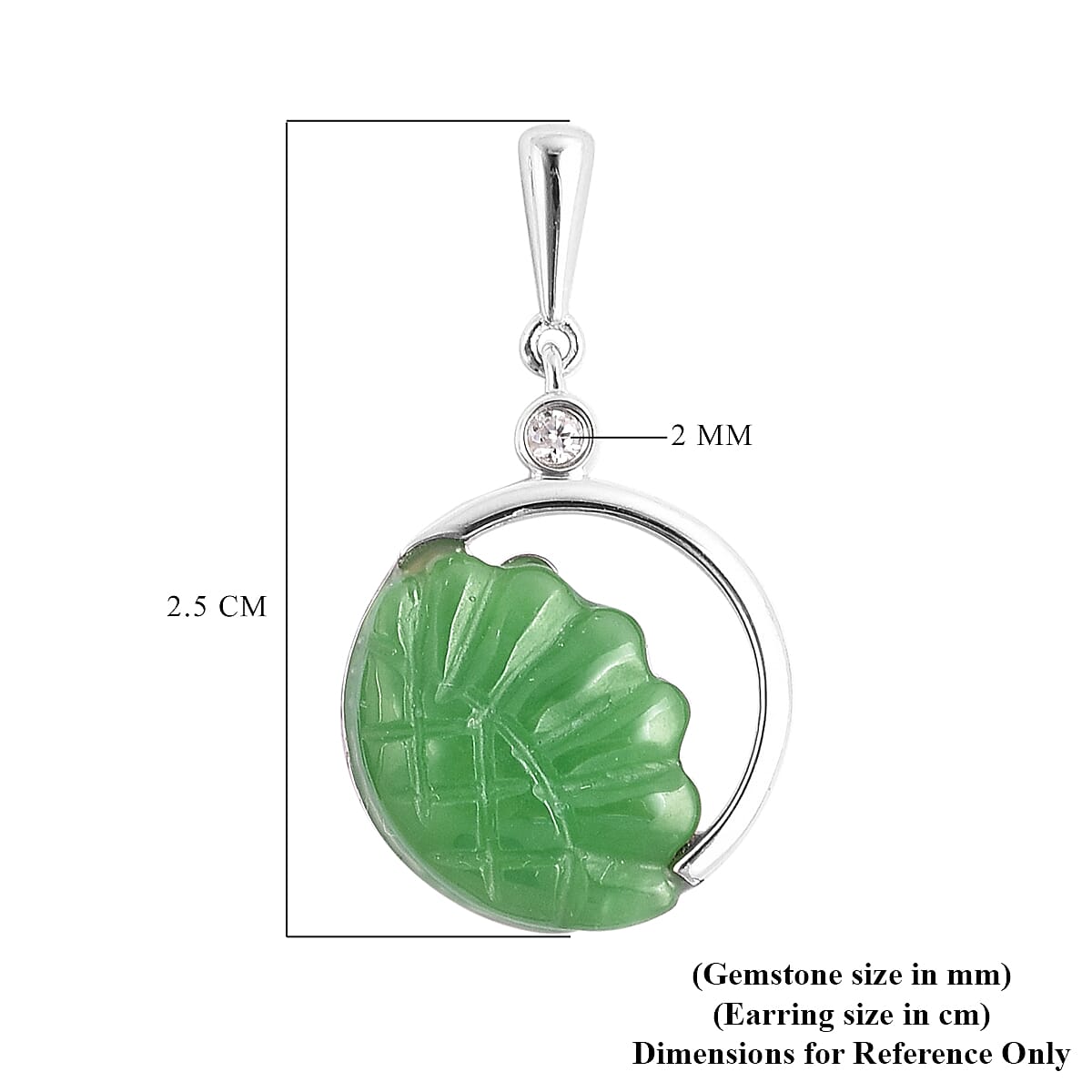 Green Jade and Natural Cambodian Zircon Sunflower Design Drop Earrings in Rhodium Overlay Sterling Silver 7.25 Ct.