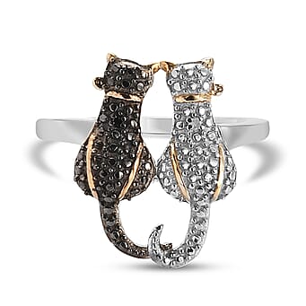 https://tjcuk.sirv.com/Products/36/7/3674232/Black-and-White-Diamond-Twin-Cat-Ring-in-Sterling-Silver_3674232.jpg?w=342&h=342