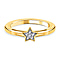 MP Diamond Star Ring in Sterling Silver