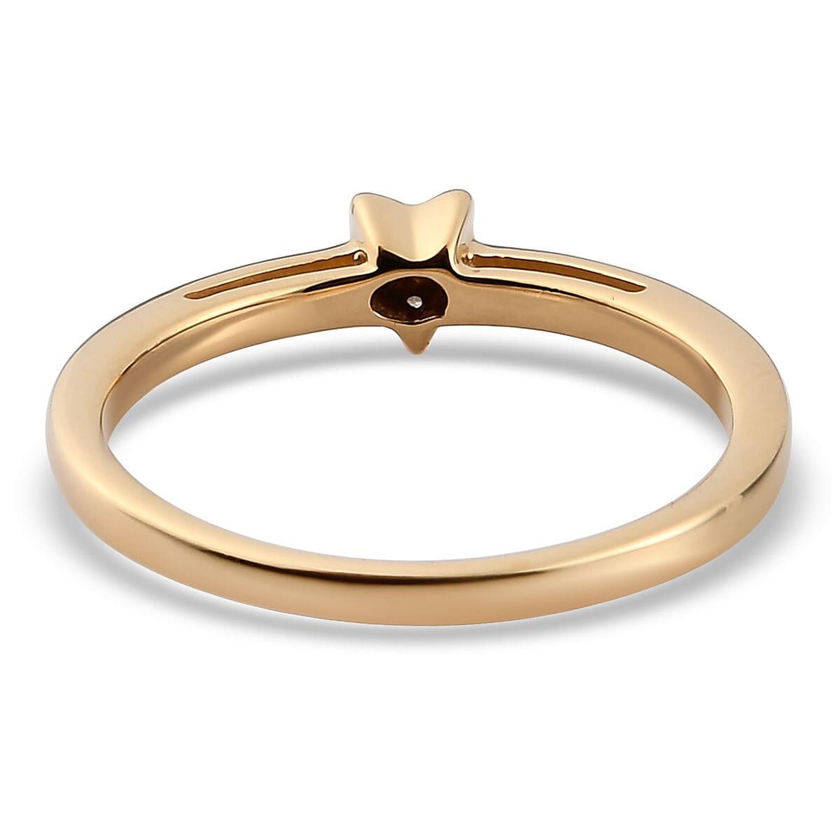 MP Diamond Star Ring in Sterling Silver