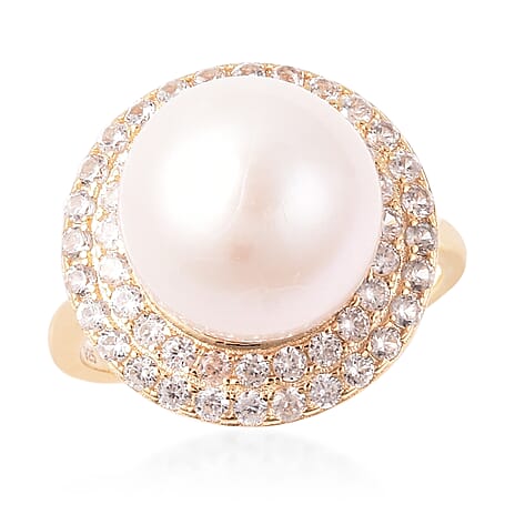 Pearl Rings | Silver, Gold, Pearl and Diamond Rings in UK | TJC