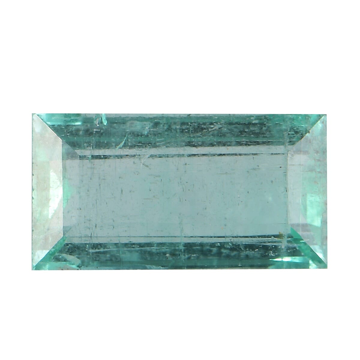 Emerald Baguette 9x4.5 Faceted 1A 1.16 Cts