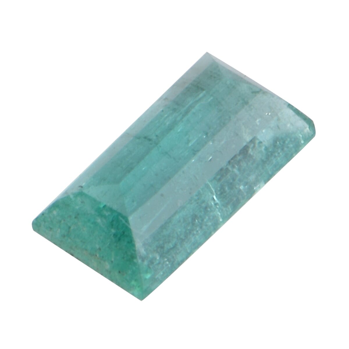 Emerald Baguette 9x4.5 Faceted 1A 1.16 Cts