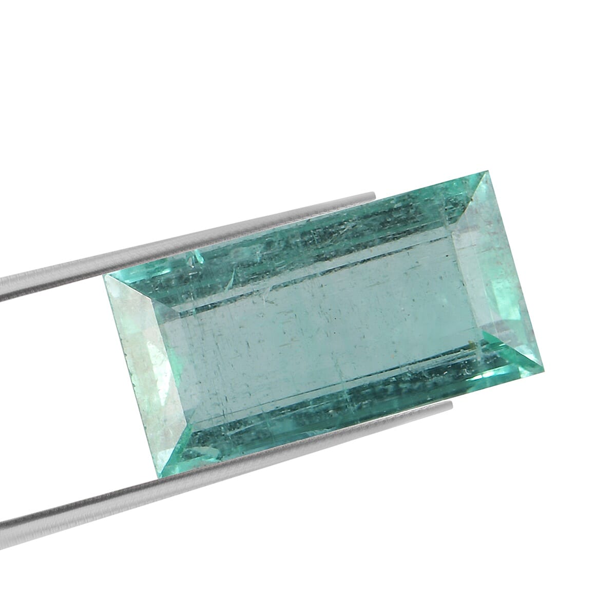 Emerald Baguette 9x4.5 Faceted 1A 1.16 Cts