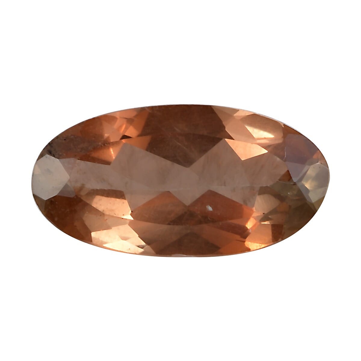 Andalusite Oval 10x5 Faceted 1A 0.94 Cts