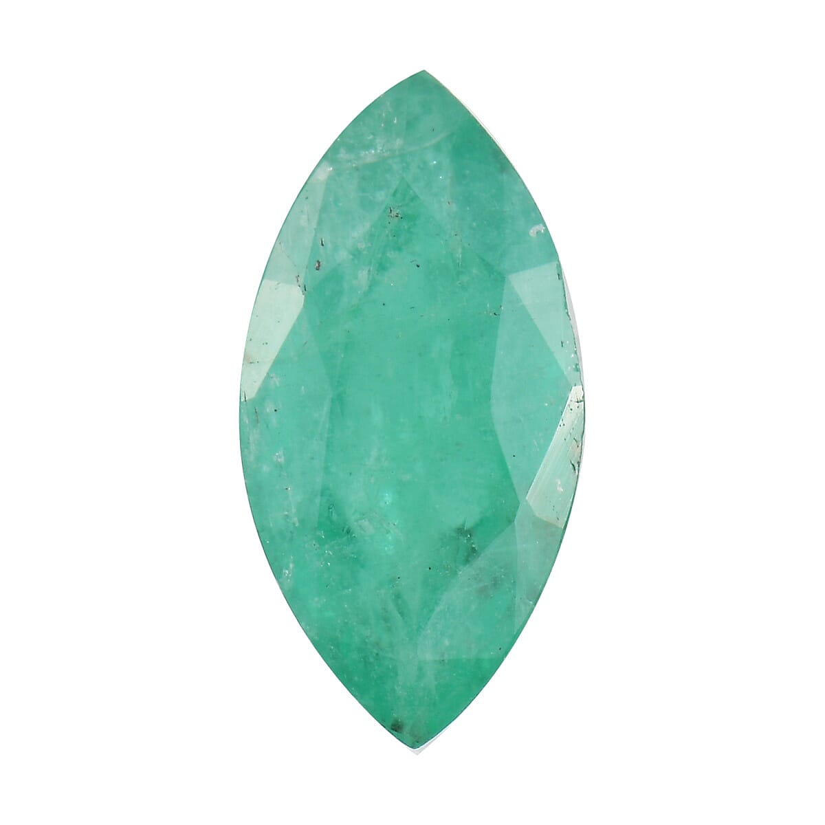 AA Emerald Marquee 9x4.5 Faceted 0.70 Cts