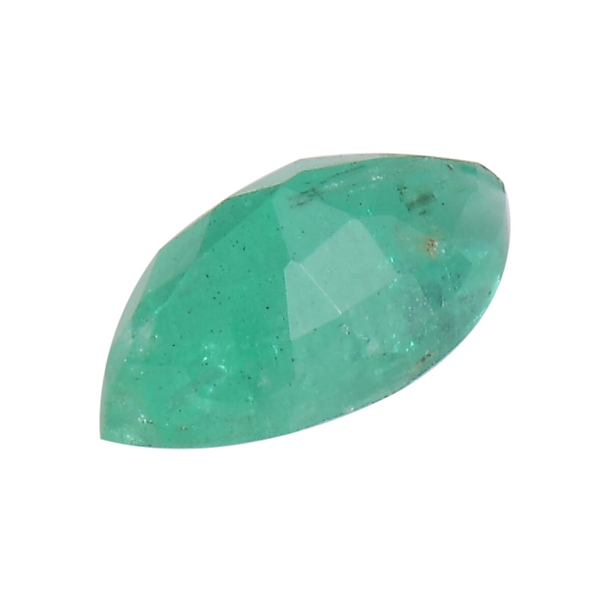 AA Emerald Marquee 9x4.5 Faceted 0.70 Cts
