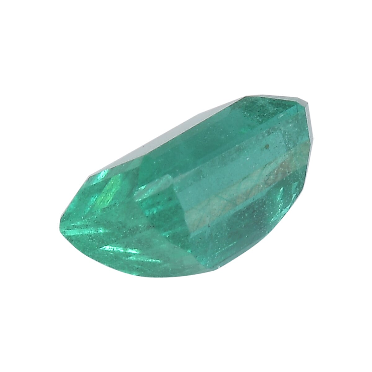 AA Emerald Octagon 8.03x5.92x4.12 Faceted 1.33 Cts