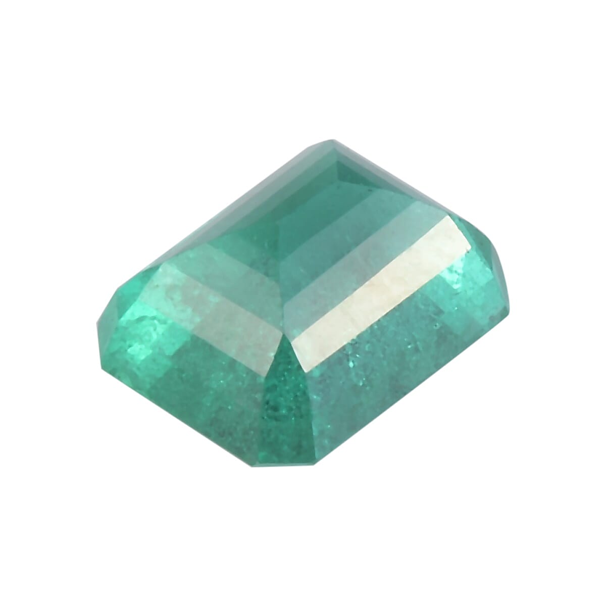 AA Emerald Octagon 8.03x5.92x4.12 Faceted 1.33 Cts