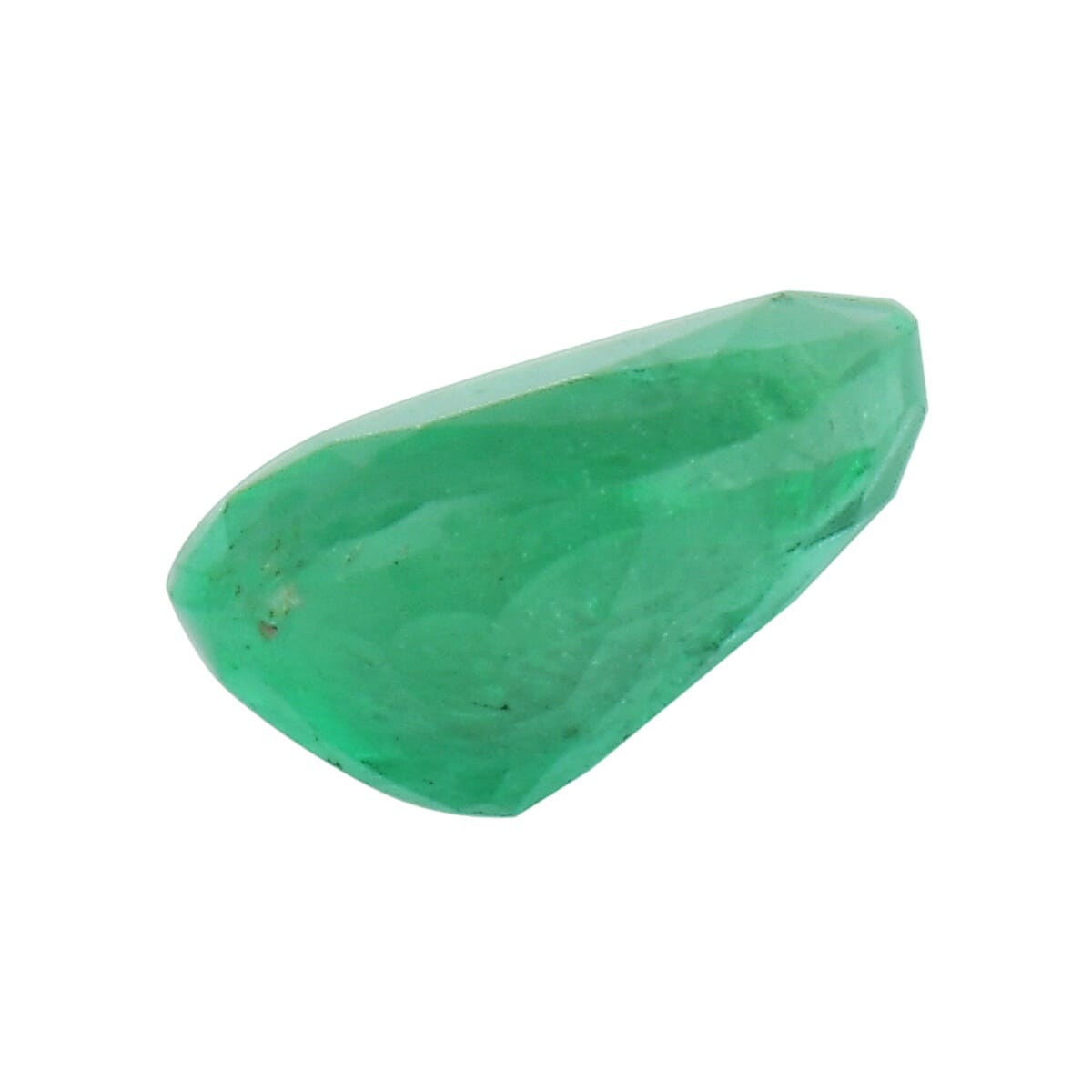 AA Emerald Pear 7x5 Faceted 0.60 Cts