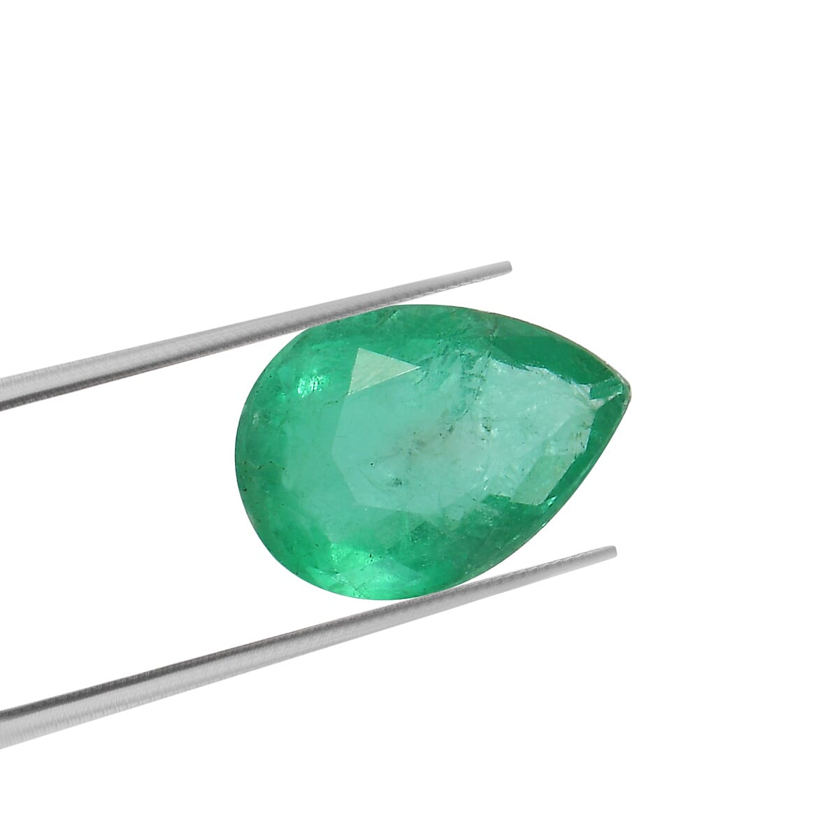 AA Emerald Pear 7x5 Faceted 0.60 Cts