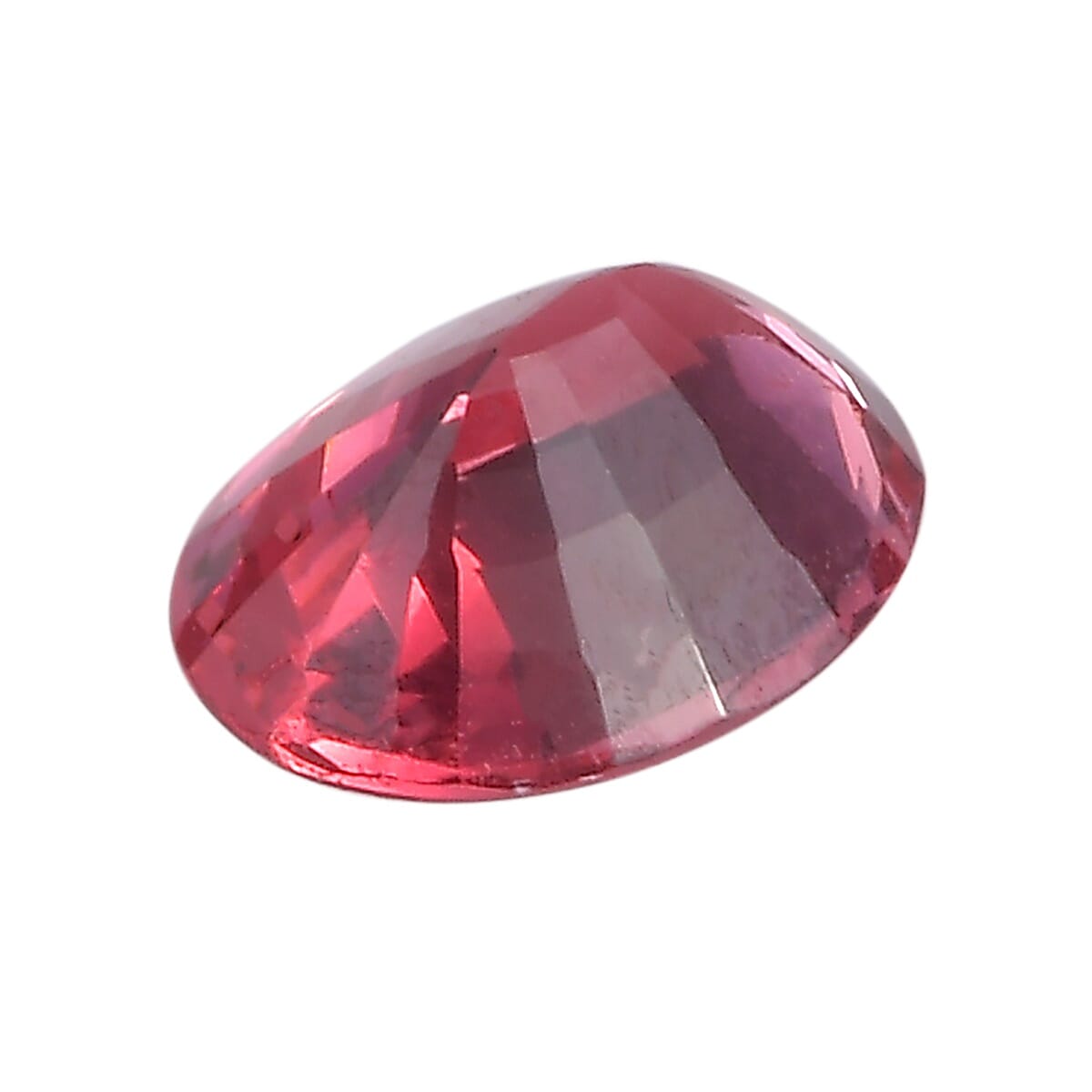 Rose Spinel Oval 7.54x5.57x3.23 Faceted 1A 0.90 Cts