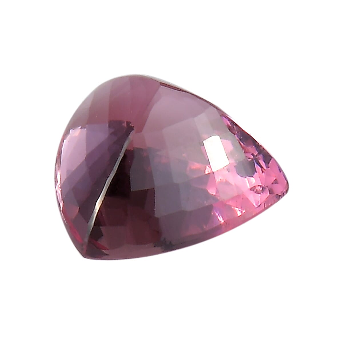 Rose Spinel Trillion 8 Faceted 1A 1.76 Cts