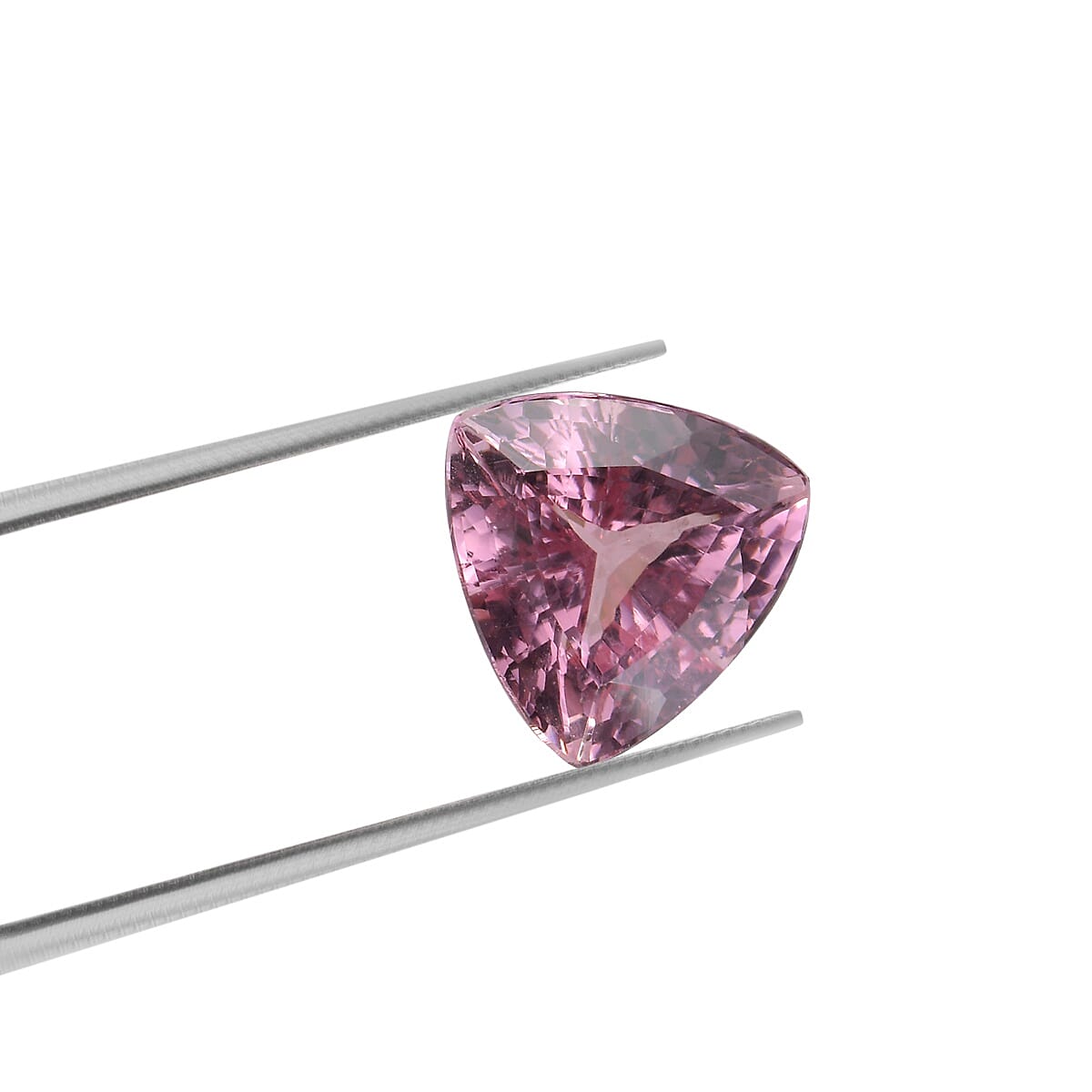 Rose Spinel Trillion 8 Faceted 1A 1.76 Cts