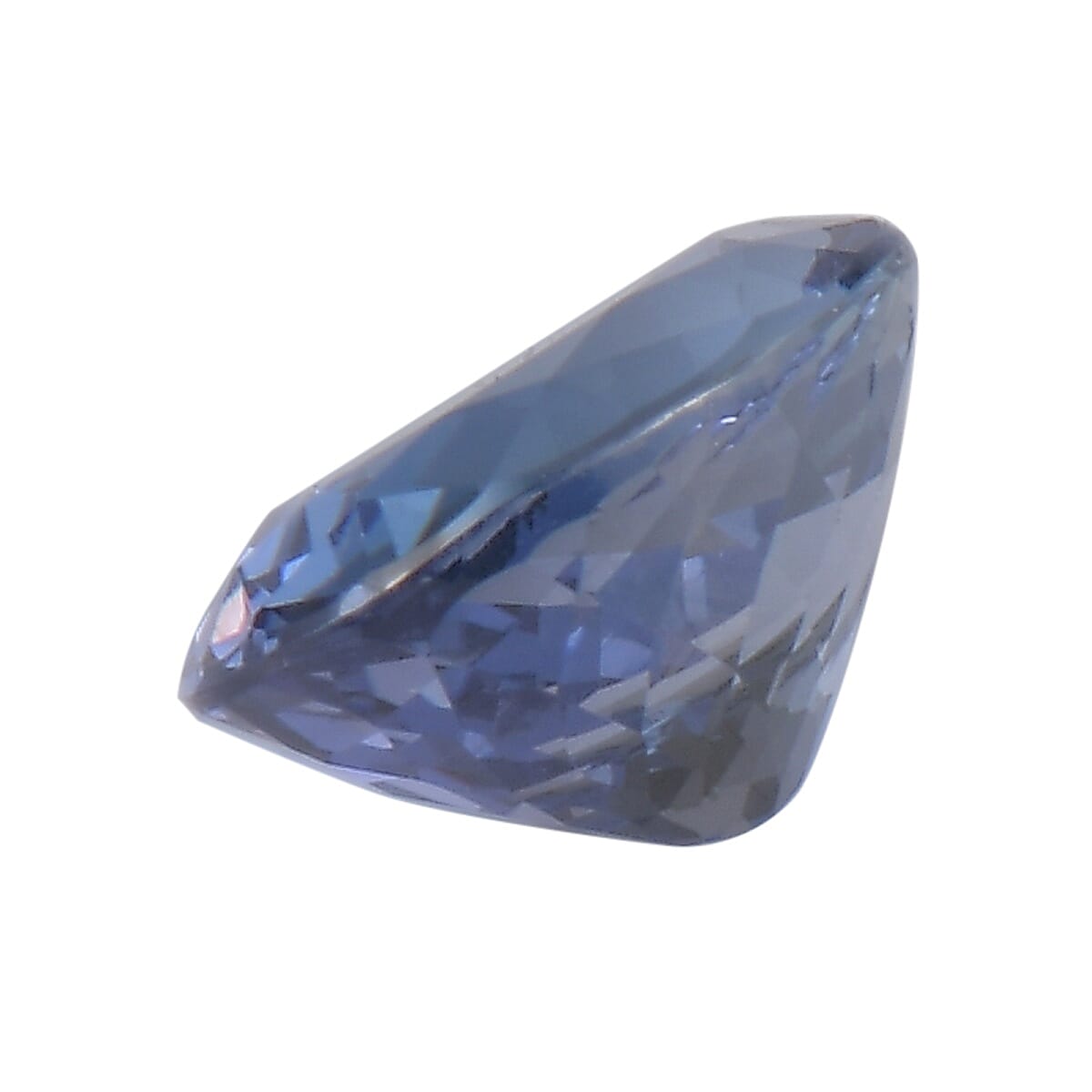 AA Peacock Tanzanite Oval 9.5x7.5 Faceted 2.11 Cts