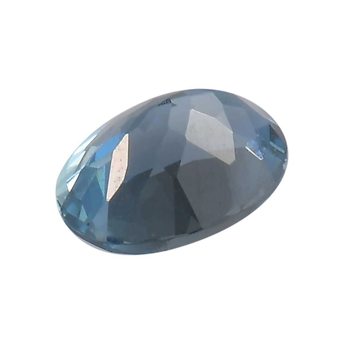 AAAA Santamaria Aquamarine Oval 7x5 Faceted 0.60 Cts