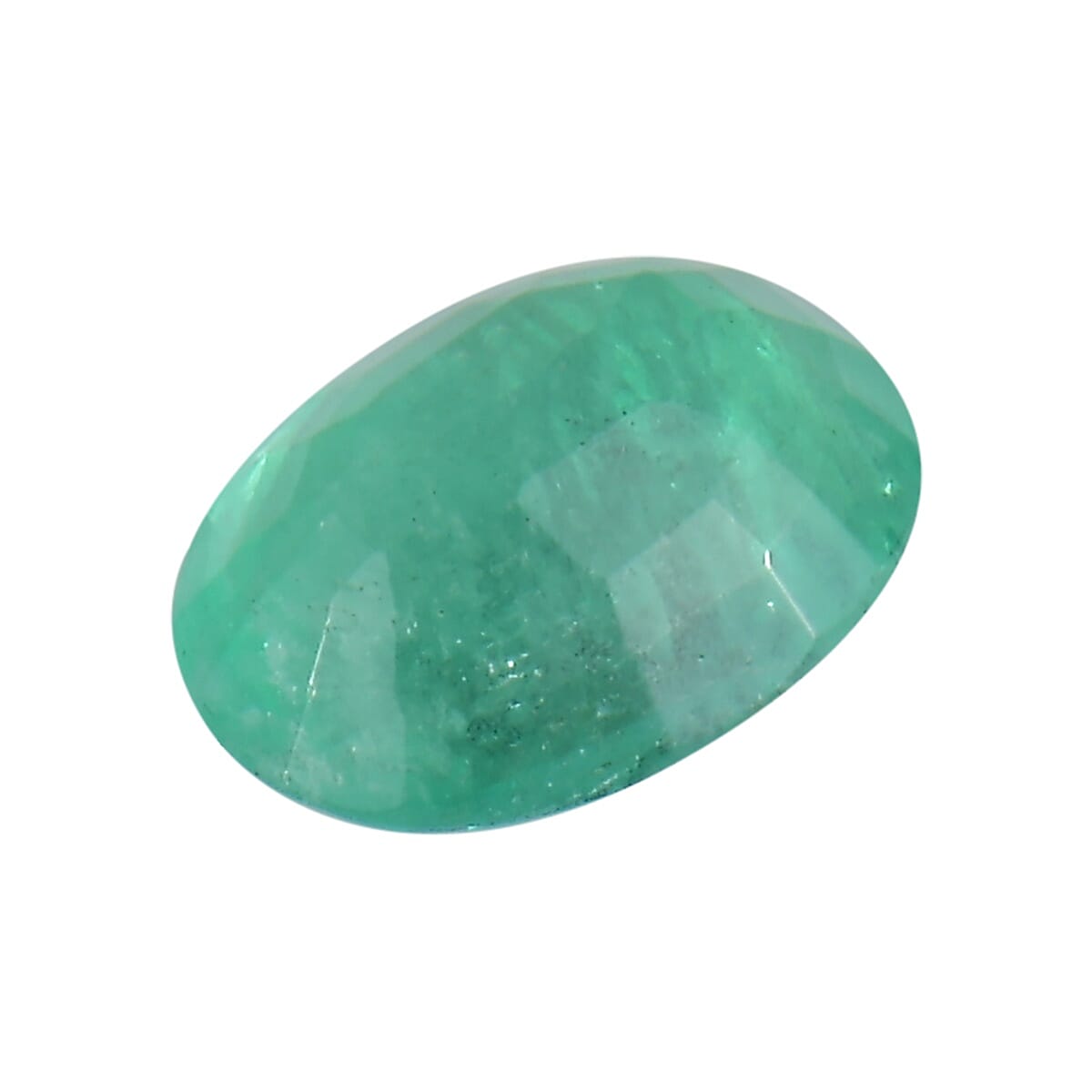 Emerald Oval 9x7 Faceted 1A 1.29 Cts