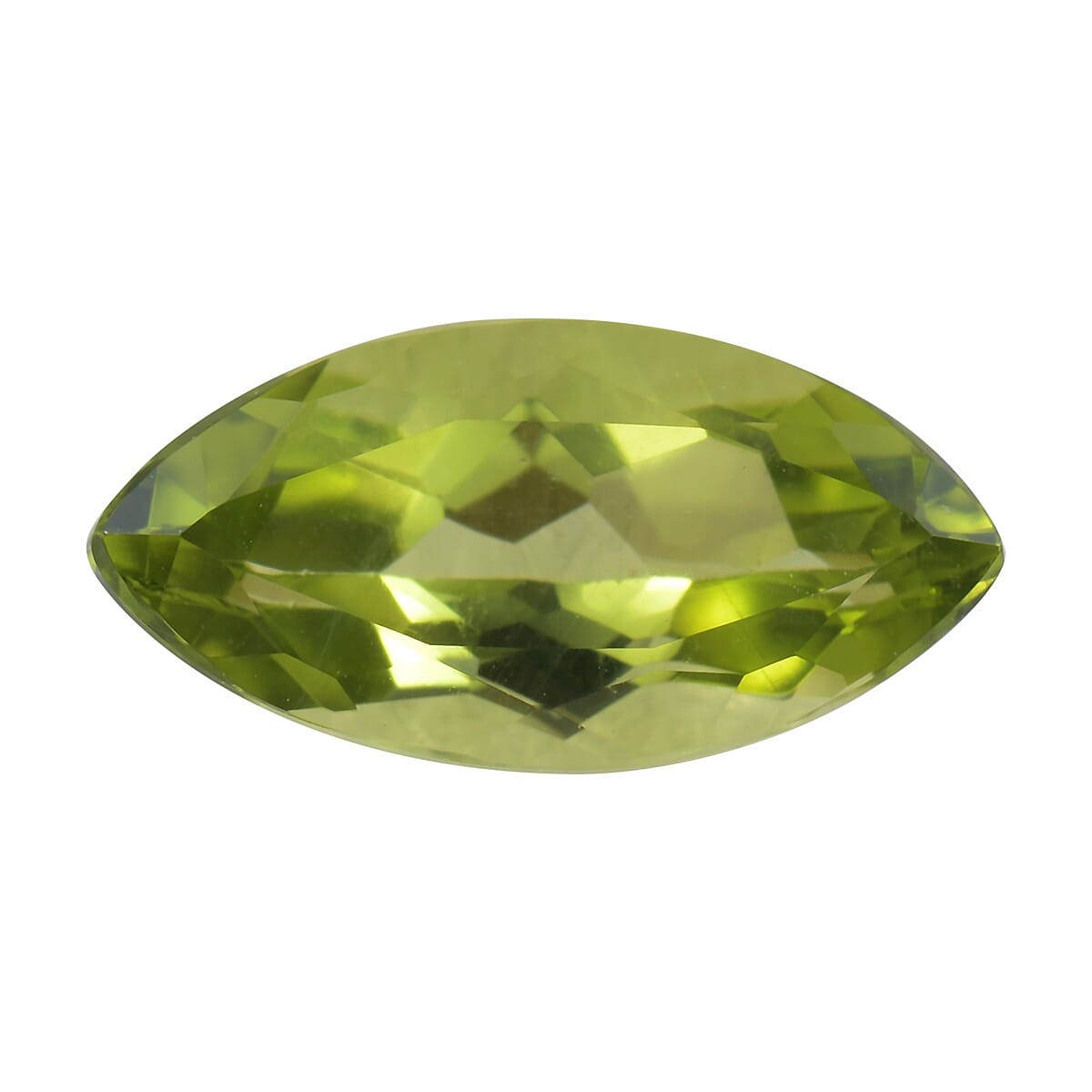 AA Peridot Marquee 10x5 Faceted 0.94 Cts