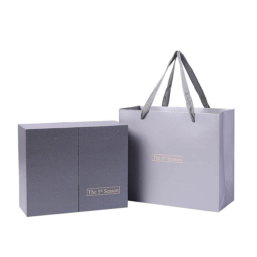 The 5th Season - 150ml Reed Diffuser Air Freshener in Gift Box with Artificial Flower - Blue (Beautiful Love Fragrance)