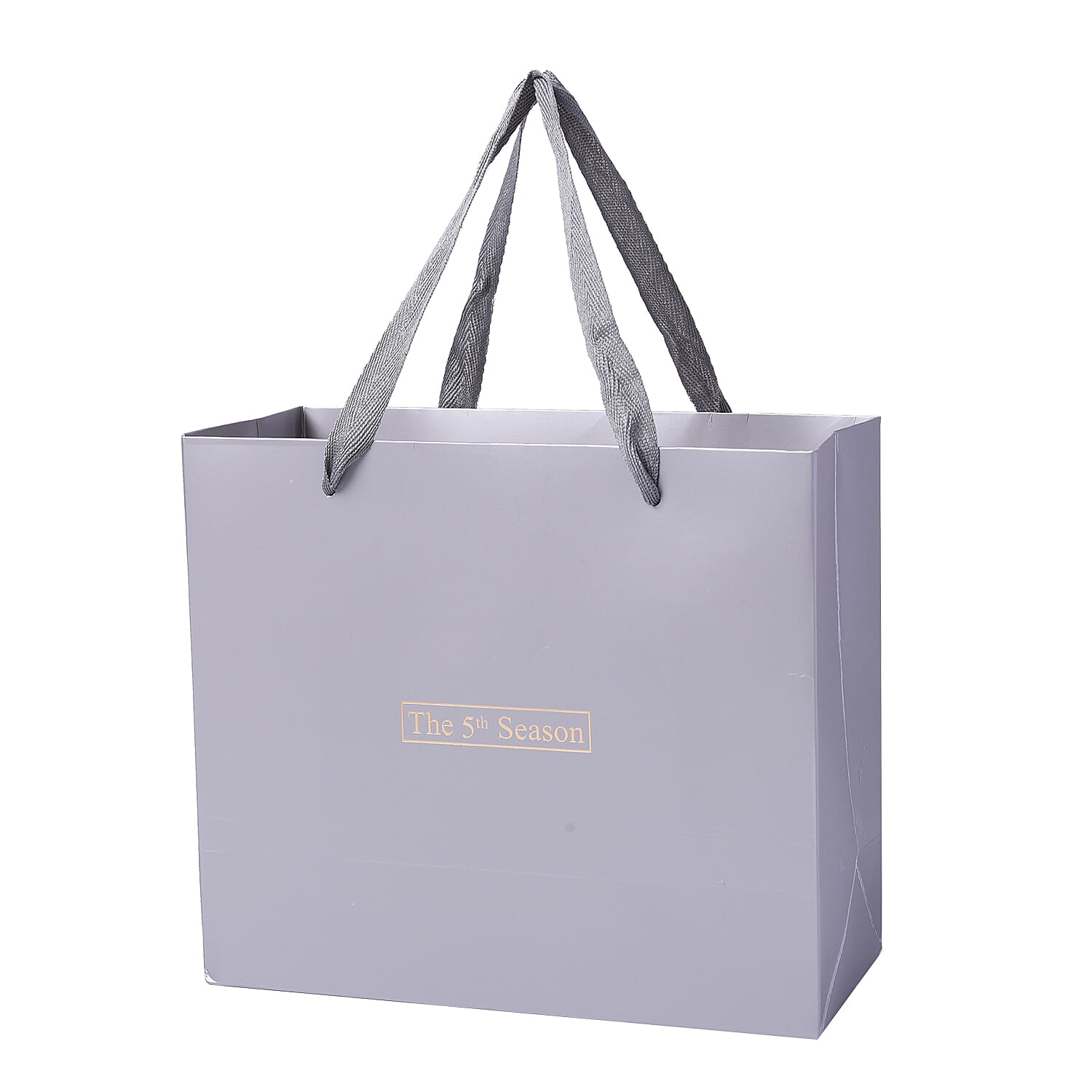 The 5th Season - 150ml Reed Diffuser Air Freshener in Gift Box with Artificial Flower  - Grey (Cold Water Fragrance)