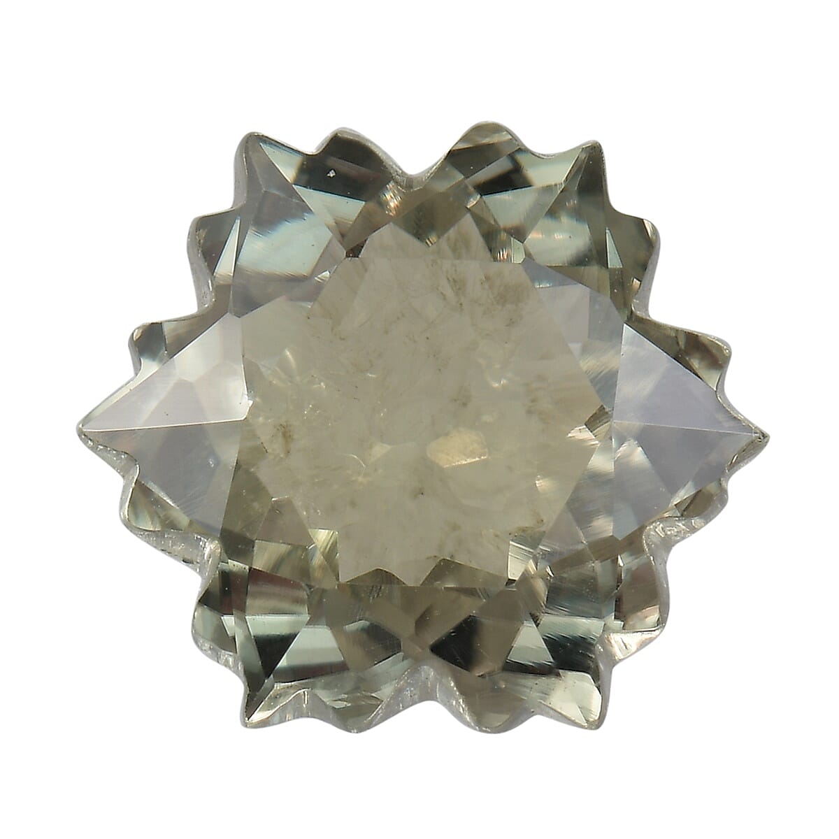 Diaspore Fancy Flower 10 Faceted 1A 4.19 Cts