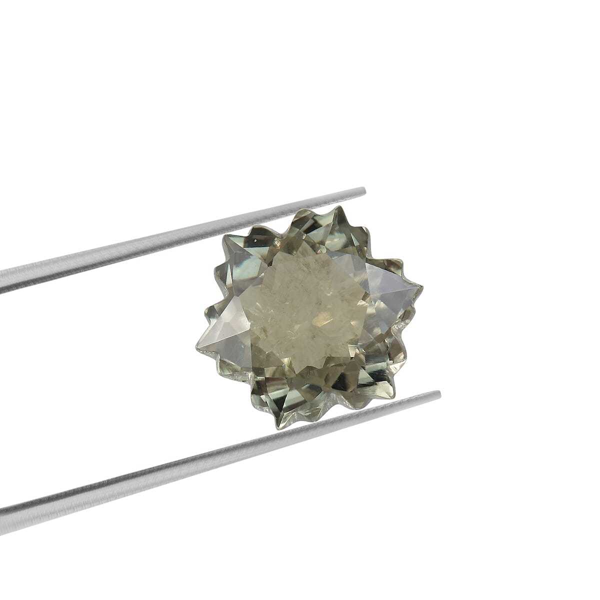 Diaspore Fancy Flower 10 Faceted 1A 4.19 Cts