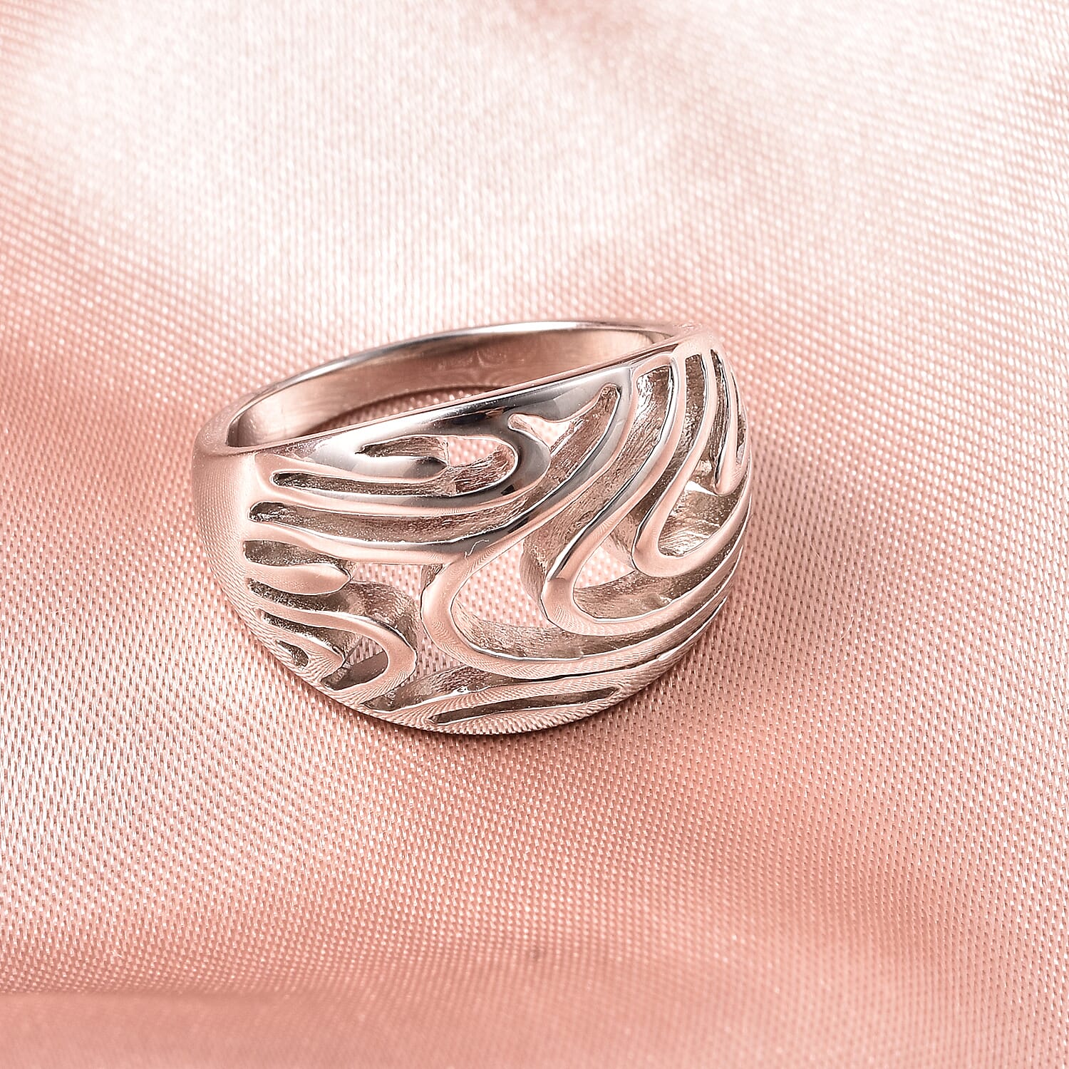 Isabella Liu Sea Rhyme Collection - Rhodium Overlay Sterling Silver Ring