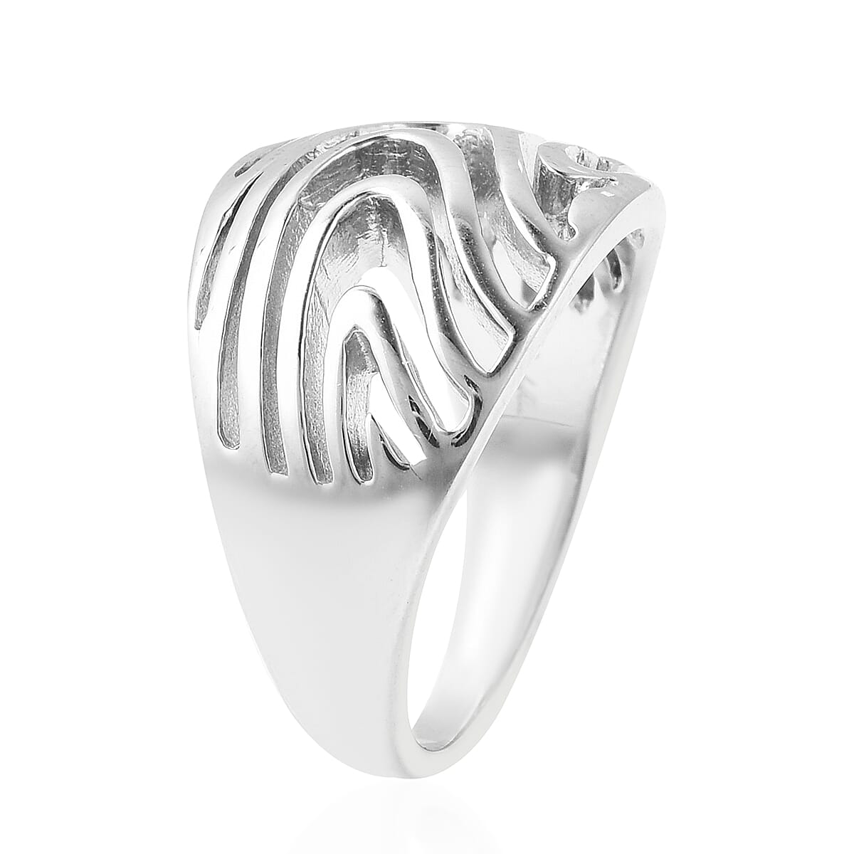 Isabella Liu Sea Rhyme Collection - Rhodium Overlay Sterling Silver Ring