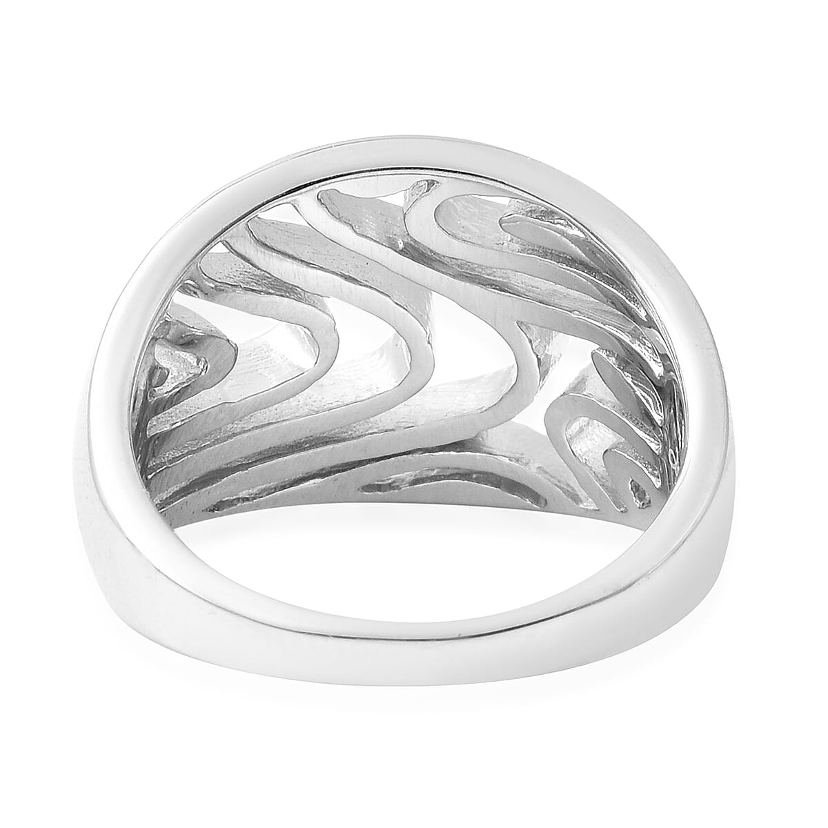 Isabella Liu Sea Rhyme Collection - Rhodium Overlay Sterling Silver Ring