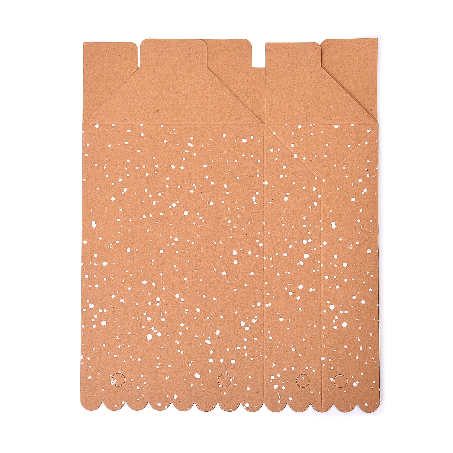 24 Piece Set- Brown Bags with Red Ribbons