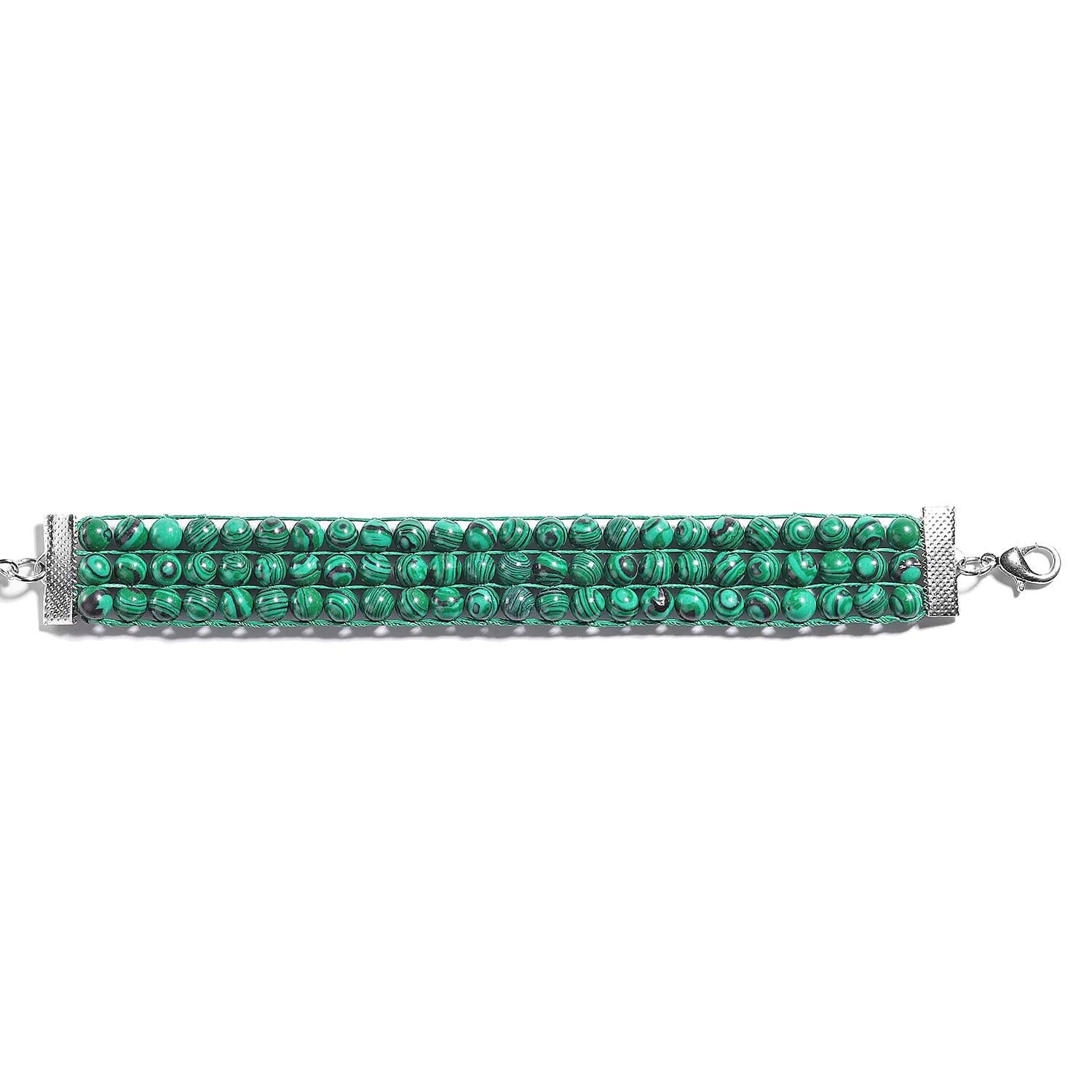 Malachite Bracelet (Size 7 with 2 inch Extender) 101.50 Ct.