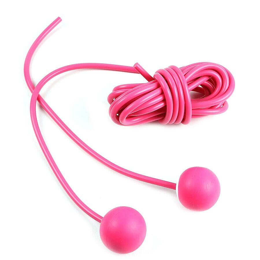 Electronic Counting Skipping Rope in Pink and White
