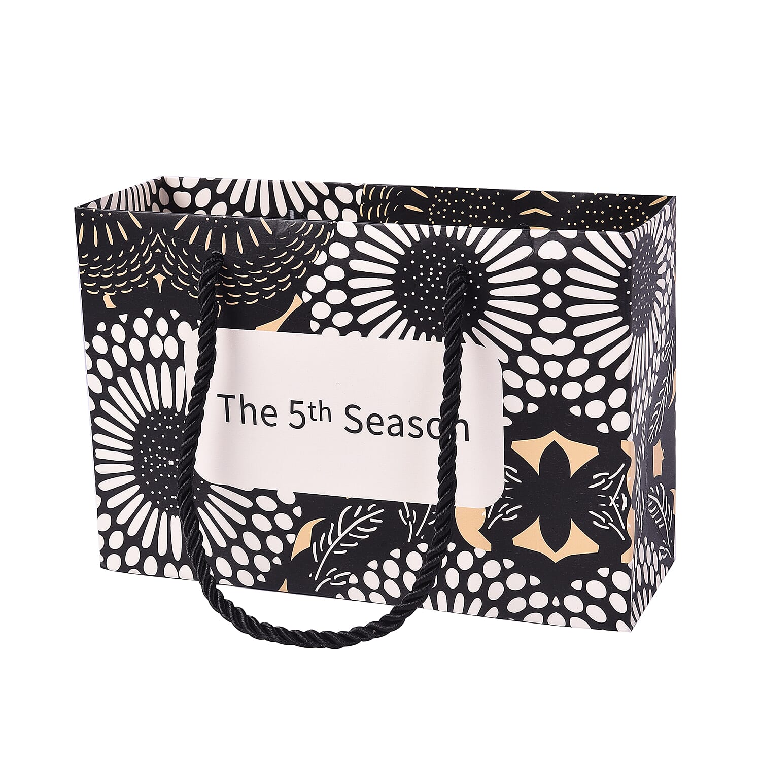 The 5th Season - Galaxy Glass Candle Holder with Spinning Golden Flying Angels (Size 18x10x5.5cm)