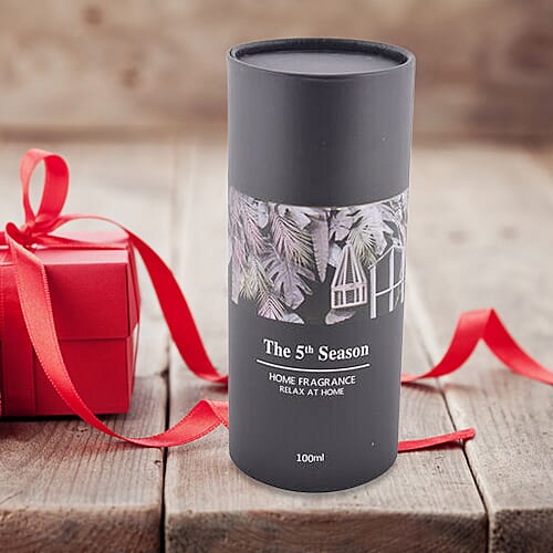 The 5th Season - 100ml Round Diffuser with Quicksand in Gift Box - Grey (Fragrance Cold Water)