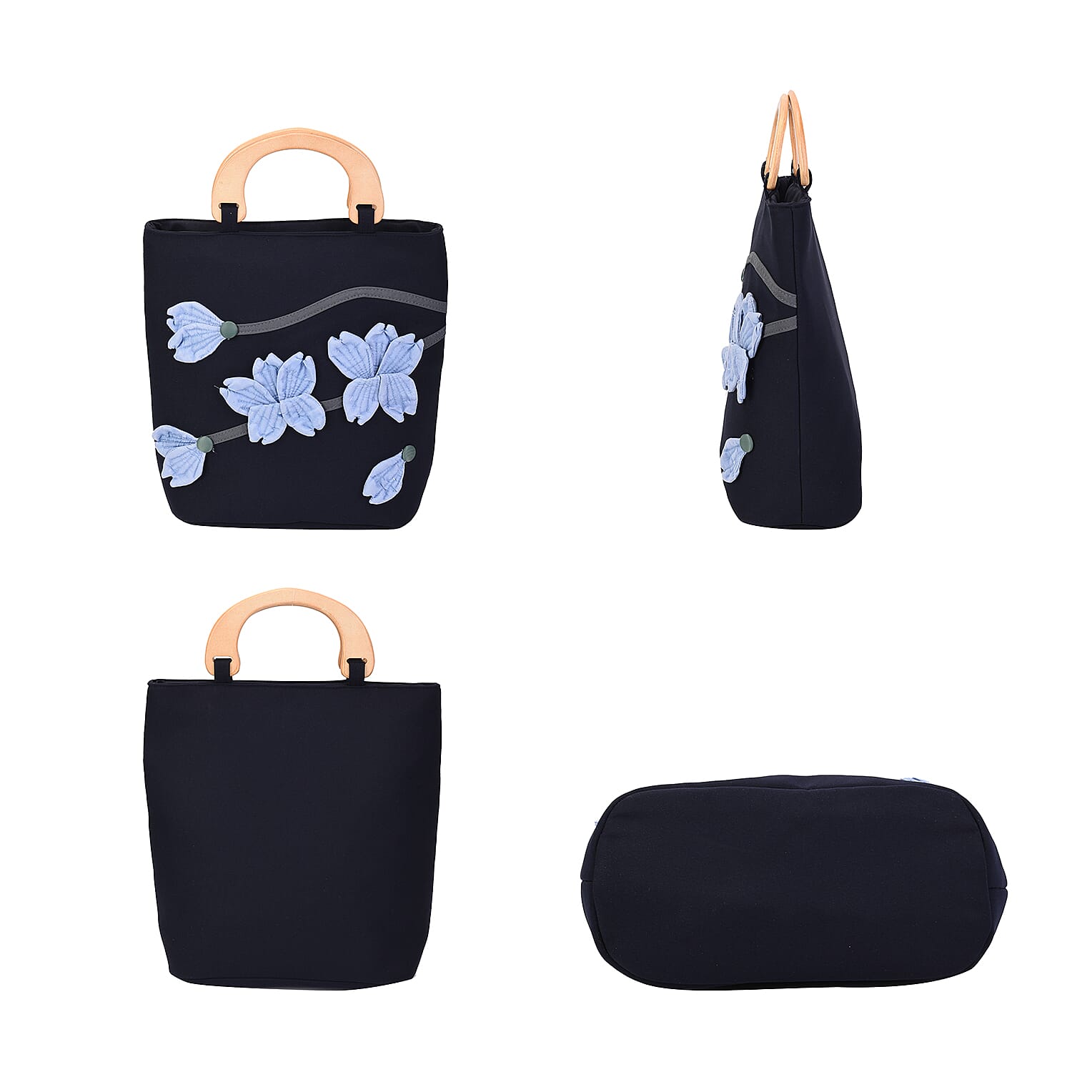 EThnic Bag Collection size/Profile tote bag wall (exterior) Canvas Lining (interior) polyester