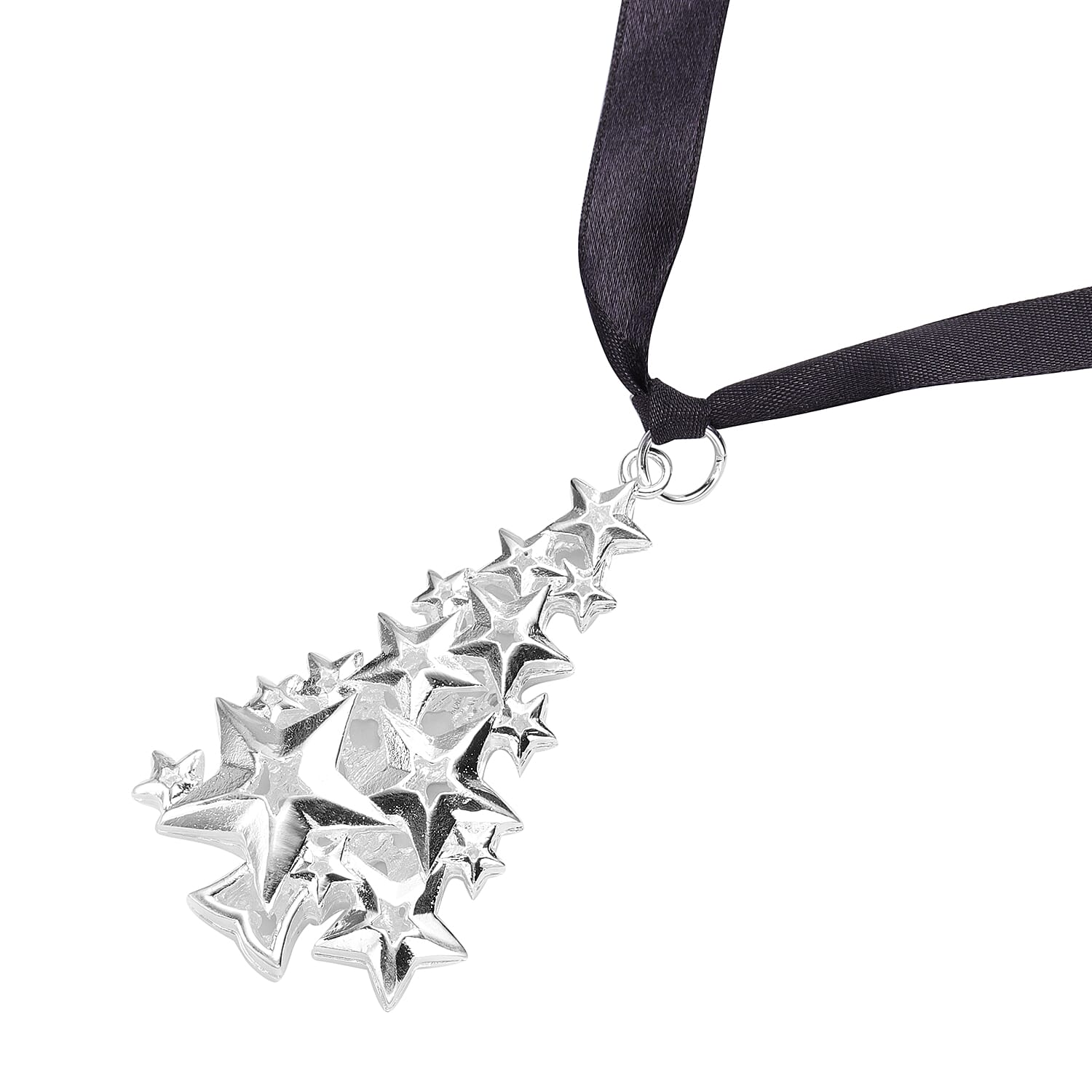 RACHEL GALLEY - Christmas Tree Charm in Silver Tone