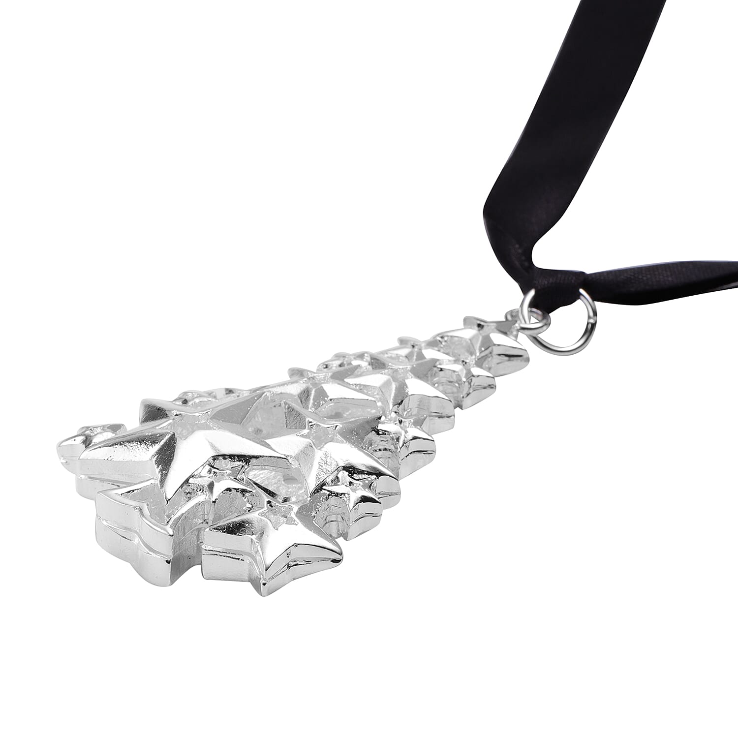 RACHEL GALLEY - Christmas Tree Charm in Silver Tone