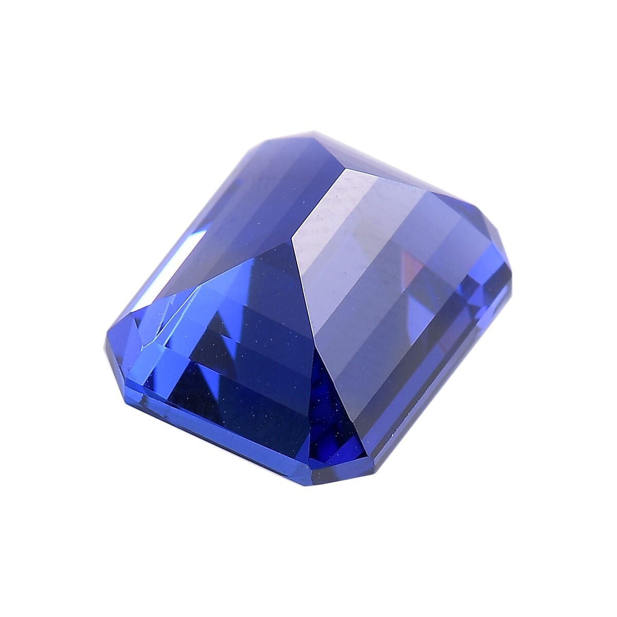 IGI Certified AAAA Tanzanite Emerald Cut 13.6x11.09x7.78mm 10.71 Cts