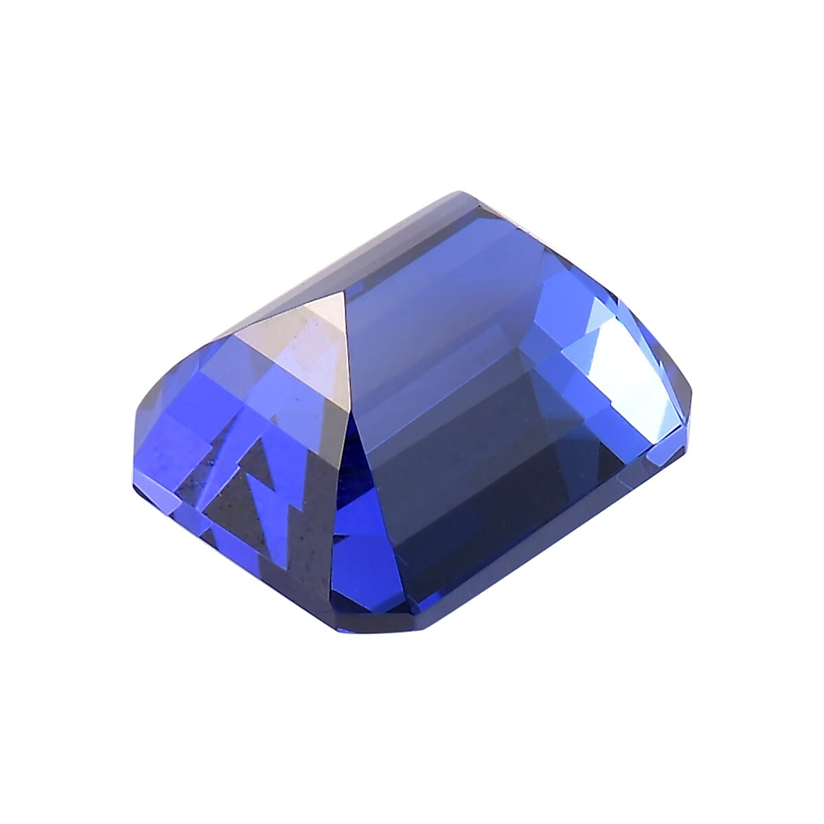 IGI Certified AAAA Tanzanite Emerald Cut 13.14x10.74x8.58 mm 11.05Cts