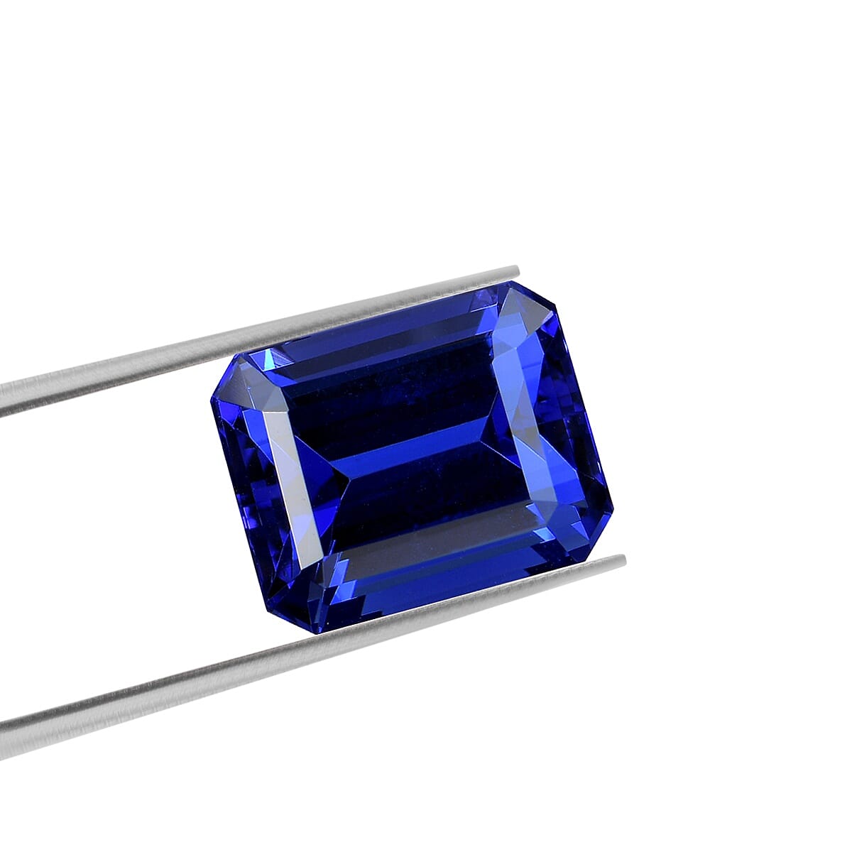 IGI Certified AAAA Tanzanite Emerald Cut 13.14x10.74x8.58 mm 11.05Cts