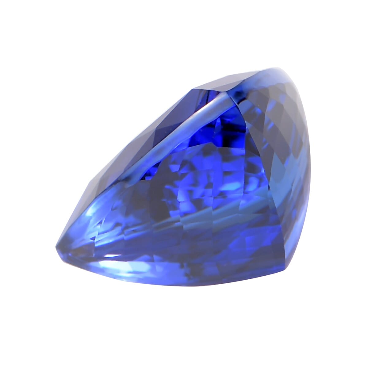 IGI Certified AAAA Tanzanite Trillion Cut 13.27x13.69x8.74mm 9.70 Cts