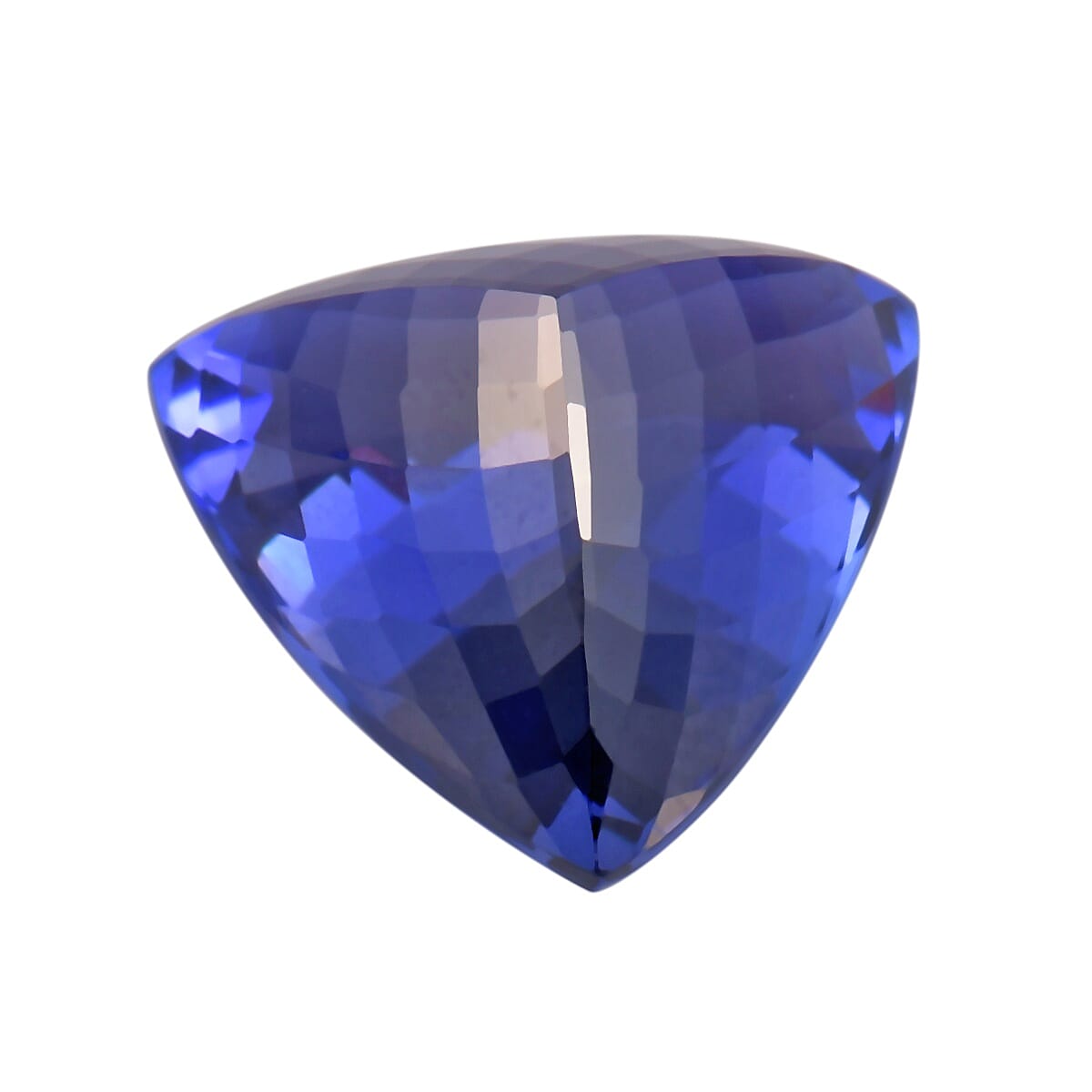 IGI Certified AAAA Tanzanite Trillion Cut 13.27x13.69x8.74mm 9.70 Cts