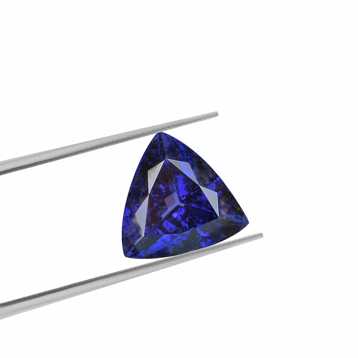 IGI Certified AAAA Tanzanite Trillion Cut 13.27x13.69x8.74mm 9.70 Cts