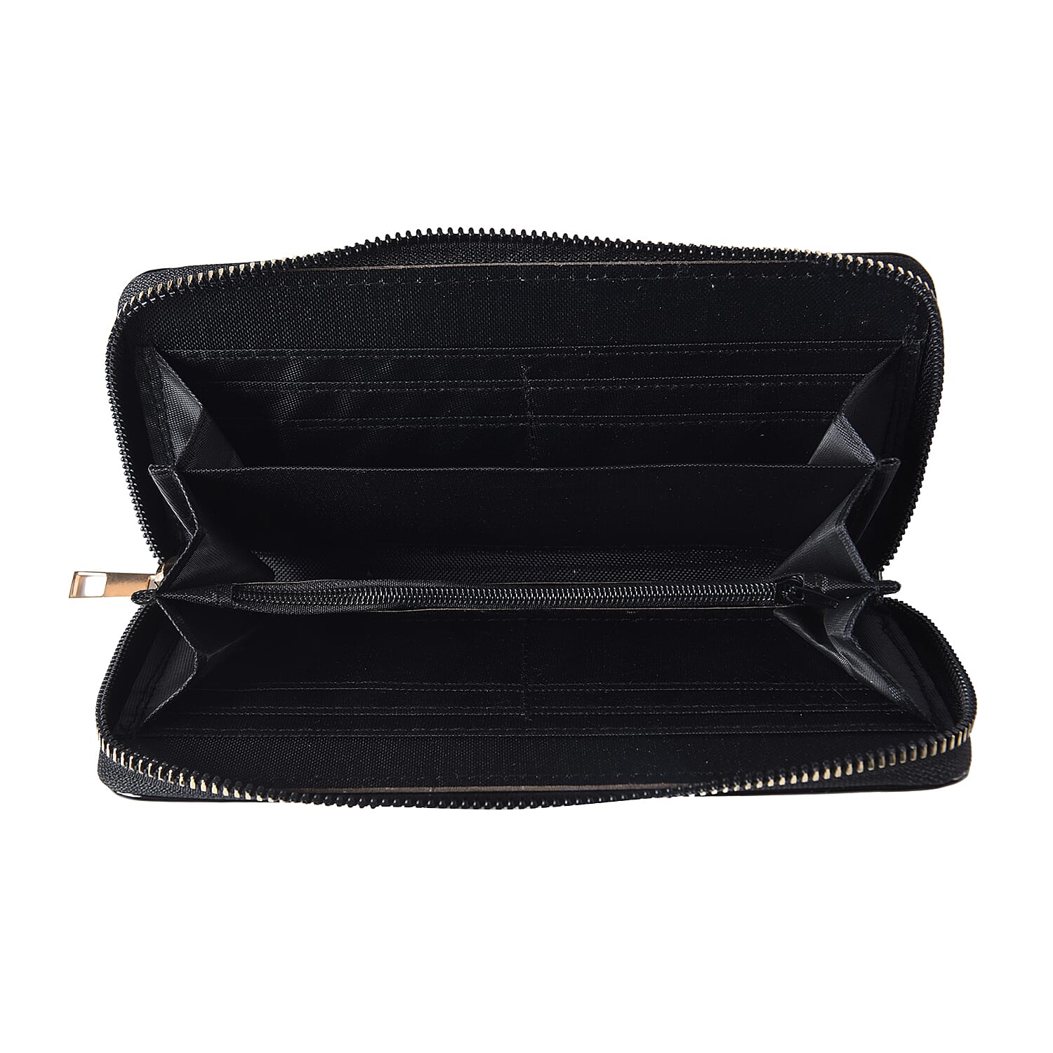 Designer Inspired- Leopard Design RFID  Wallet (Size 19x3x9.5cm)- Brown