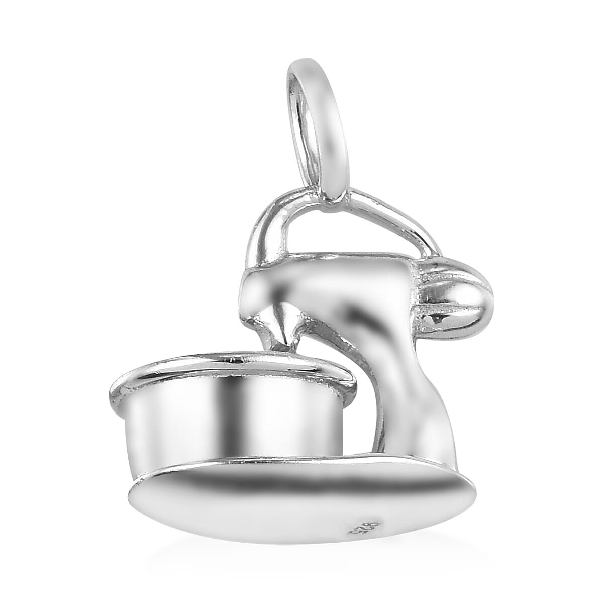 Charmes De Memoire Platinum Overlay Sterling Silver Mixer Charm