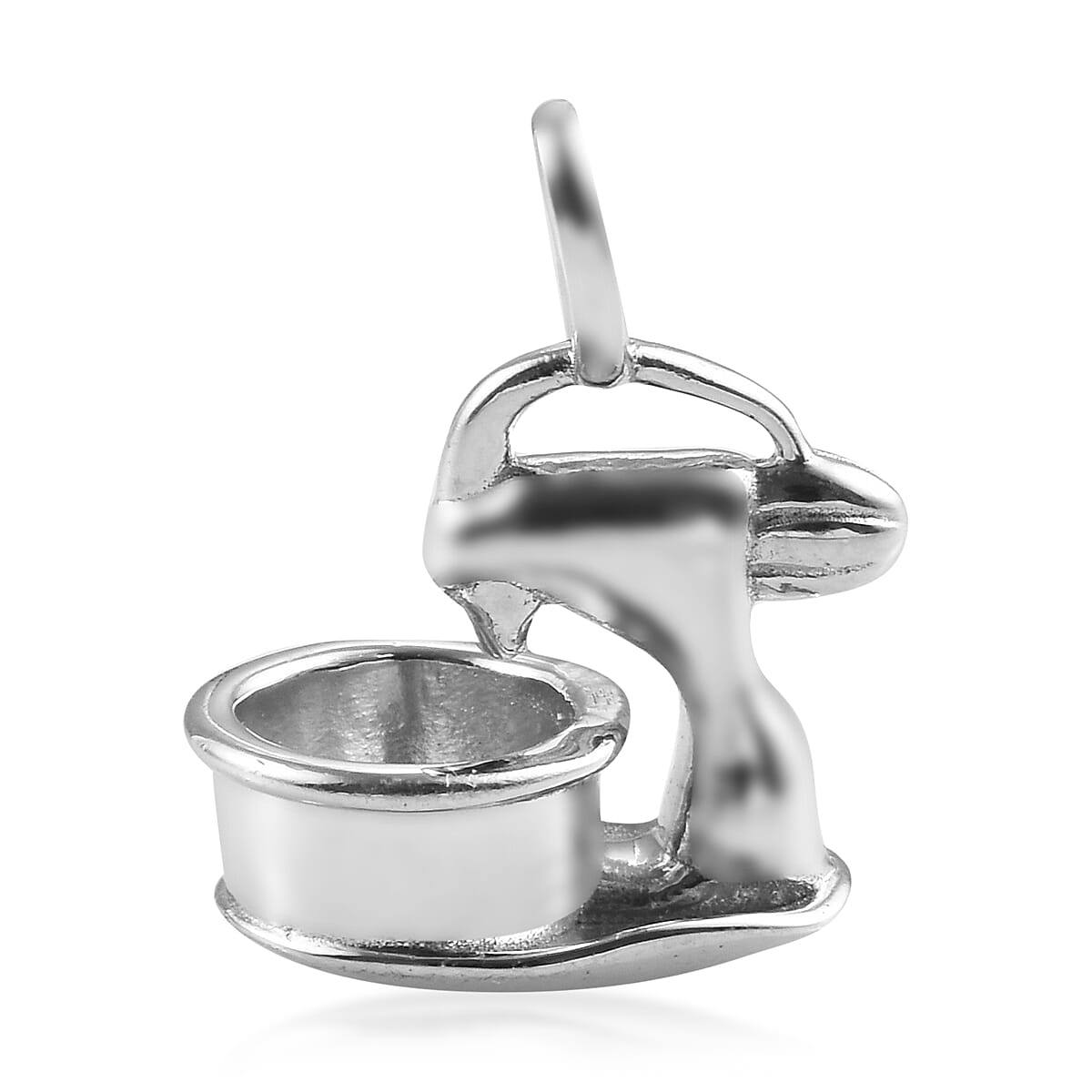 Charmes De Memoire Platinum Overlay Sterling Silver Mixer Charm
