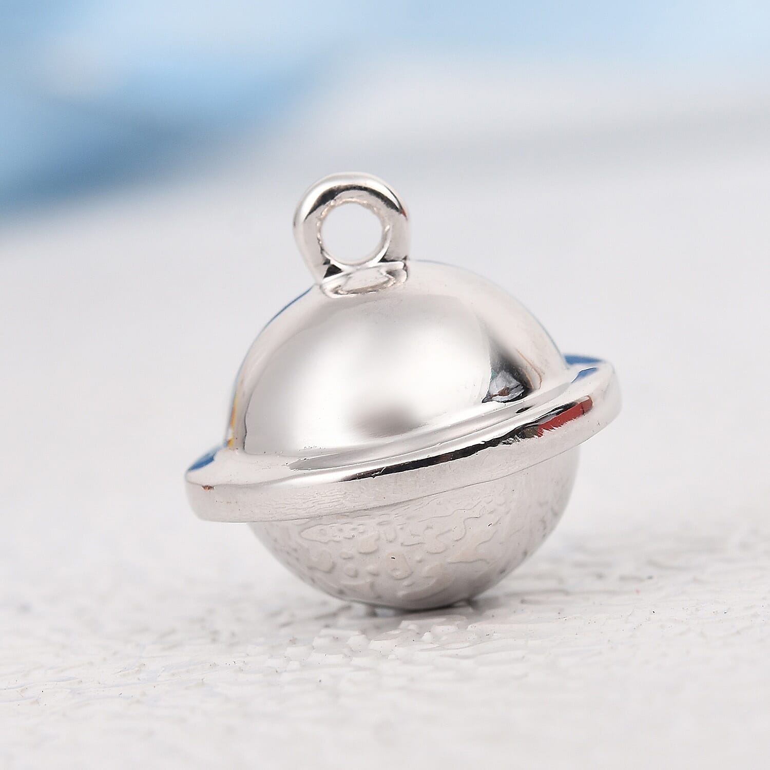 Sundays Child - Platinum Overlay Sterling Silver Charm